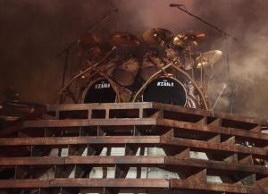 Ghost performing at the Amica Mutual Pavilion