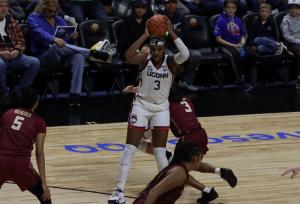 UConn vs Florida State at the Basketball Hall of Fame Women's Showcase