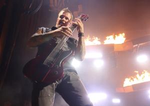 Disturbed at the Xfinity Center in Mansfield, Massachusetts on August 18, 2023