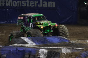 The Monster Jam Triple Threat Series in Providence, RI. at the Dunkin Donuts Center. 