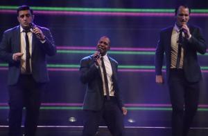 Straight No Chaser at the Mohegan Sun Arena on December 8, 2023