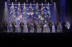 Straight No Chaser at the Mohegan Sun Arena on December 8, 2023