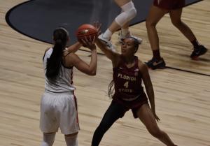 UConn vs Florida State at the Basketball Hall of Fame Women's Showcase