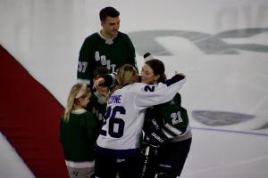 PWHL Boston vs PWHL Minnesota at the Tsongas Center in Lowell, MA on 1/3/2024.