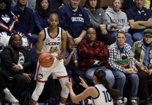 UConn vs Florida State at the Basketball Hall of Fame Women's Showcase