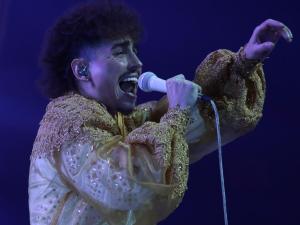 Greta Van Fleet performed at the Mohegan Sun Arena on October 7, 2022.