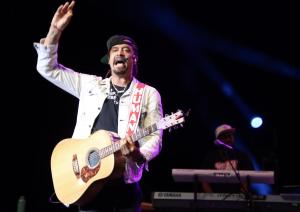 Michael Franti at the Leader Bank Pavilion