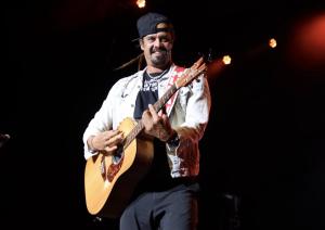 Michael Franti at the Leader Bank Pavilion