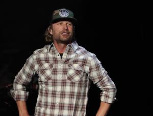 Dierks Bentley at the Xfinity Center in Mansfield, Massachusetts
