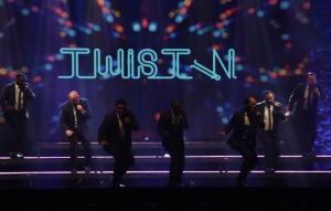 Straight No Chaser at the Mohegan Sun Arena on December 8, 2023