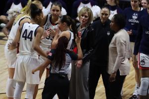 UConn vs Florida State at the Basketball Hall of Fame Women's Showcase
