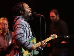 Ziggy Marley stopped by Foxwoods Resort Casino in Mashantucket, Connecticut on May 25, 2025.