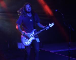The Ries Brothers performing at Soundcheck Studios in Pembroke, Massachusetts