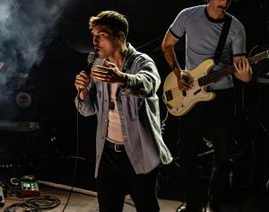 Grayscale at Paradise Rock Club in Boston, MA on April 13, 2024.