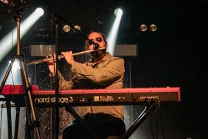 Bluestar Radiation at Soundcheck Studios in Pembroke, Massachusetts on November 19, 2023.