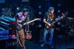 Quadrafunk at Soundcheck Studios in Pembroke, MA on November 24, 2023. 