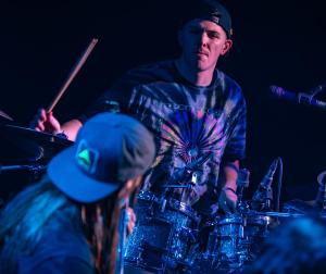 Quadrafunk at Soundcheck Studios in Pembroke, MA on November 24, 2023. 