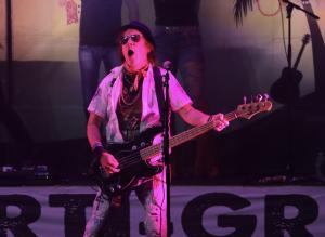 Bret Michaels at Xfinity Center in Mansfield, MA