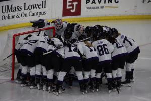 PWHL Boston vs PWHL Minnesota at the Tsongas Center in Lowell, MA on 1/3/2024.