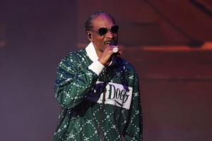 Snoop Dogg at the Xfinity Center in Mansfield, Massachusetts