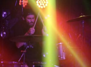 Joe Samba at Soundcheck Studios in Pembroke, MA on November 10, 2023.