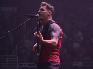Rage Against The Machine performing at the PPG Paints Arena