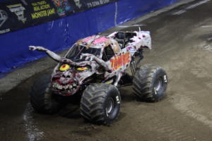 The Monster Jam Triple Threat Series in Providence, RI. at the Dunkin Donuts Center. 