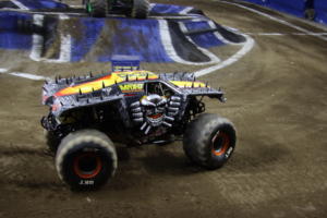 The Monster Jam Triple Threat Series in Providence, RI. at the Dunkin Donuts Center. 