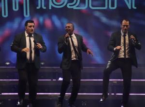 Straight No Chaser at the Mohegan Sun Arena on December 8, 2023