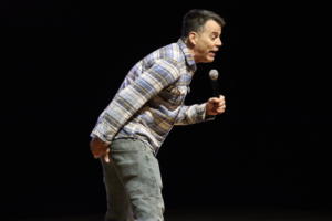 Steve-O performing at The Strand Ballroom & Theatre