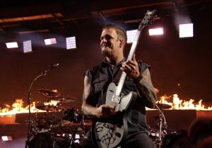 Disturbed at the Xfinity Center in Mansfield, Massachusetts on August 18, 2023