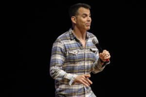 Steve-O performing at The Strand Ballroom & Theatre