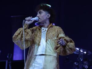 Greta Van Fleet performed at the Mohegan Sun Arena on October 7, 2022.