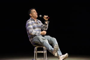 Steve-O performing at The Strand Ballroom & Theatre