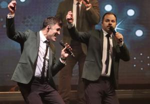 Straight No Chaser at the Mohegan Sun Arena on December 8, 2023
