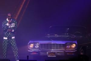 Snoop Dogg at the Xfinity Center in Mansfield, Massachusetts