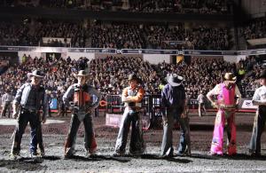 PBR Pendleton Whisky Velocity Tour at the DCU Center in Worcester, MA on February 24-25, 2024.