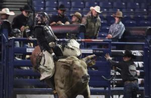 PBR Pendleton Whisky Velocity Tour at the DCU Center in Worcester, MA on February 24-25, 2024.