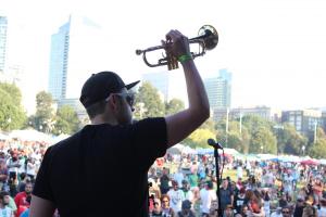 The Elovaters at the 2017 Boston Freedom Rally