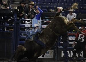 PBR Pendleton Whisky Velocity Tour at the DCU Center in Worcester, MA on February 24-25, 2024.