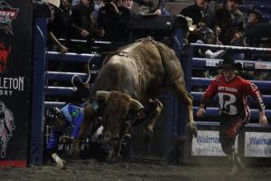PBR Pendleton Whisky Velocity Tour at the DCU Center in Worcester, MA on February 24-25, 2024.