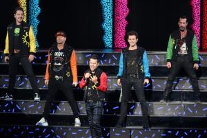 New Kids on the Block at Xfinity Center in Mansfield, MA on 8/10/2024