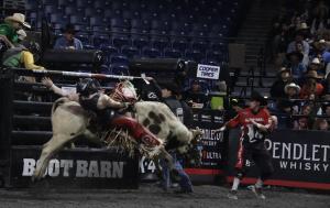 The PBR Pendleton Whisky Velocity Tour (Beatbox PBR Worcester) at the DCU Center in Worcester, Massachusetts February 22, 2025.