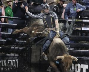 The PBR Pendleton Whisky Velocity Tour (Beatbox PBR Worcester) at the DCU Center in Worcester, Massachusetts February 22, 2025.