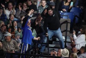 The PBR Pendleton Whisky Velocity Tour (Beatbox PBR Worcester) at the DCU Center in Worcester, Massachusetts February 22, 2025.