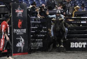 The PBR Pendleton Whisky Velocity Tour (Beatbox PBR Worcester) at the DCU Center in Worcester, Massachusetts February 22, 2025.