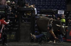 The PBR Pendleton Whisky Velocity Tour (Beatbox PBR Worcester) at the DCU Center in Worcester, Massachusetts February 22, 2025.