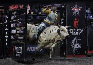 The PBR Pendleton Whisky Velocity Tour (Beatbox PBR Worcester) at the DCU Center in Worcester, Massachusetts February 22, 2025.