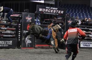 The PBR Pendleton Whisky Velocity Tour (Beatbox PBR Worcester) at the DCU Center in Worcester, Massachusetts February 22, 2025.