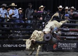 The PBR Pendleton Whisky Velocity Tour (Beatbox PBR Worcester) at the DCU Center in Worcester, Massachusetts February 22, 2025.